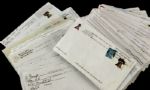 1990s-2000s Through The Mail Autograph Return Envelopes - Lot of 375+ w/ Archie Griffin, Bobby Doerr, Blue Moon Odom & More 