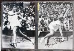 1950's-2000's Olympic Tennis Hockey TV Signed Index Card and Photo Collection - Lot of 157 Includes Gordie Howe Richard Petty Bruce Jenner