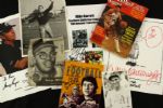 1960s-2000s Signed Hockey Wrestling Football Tennis Racing Entertainment - Lot of 300+ Includes Jay Leno Billie Jean King Bob Clarke Ara Parseghian