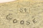 1978-83 Goose Gossage New York Yankees Game Worn Undershirt (MEARS LOA)