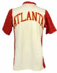 1971-73 Jeff Halliburton Atlanta Hawks Game Worn Warm Up (MEARS LOA)