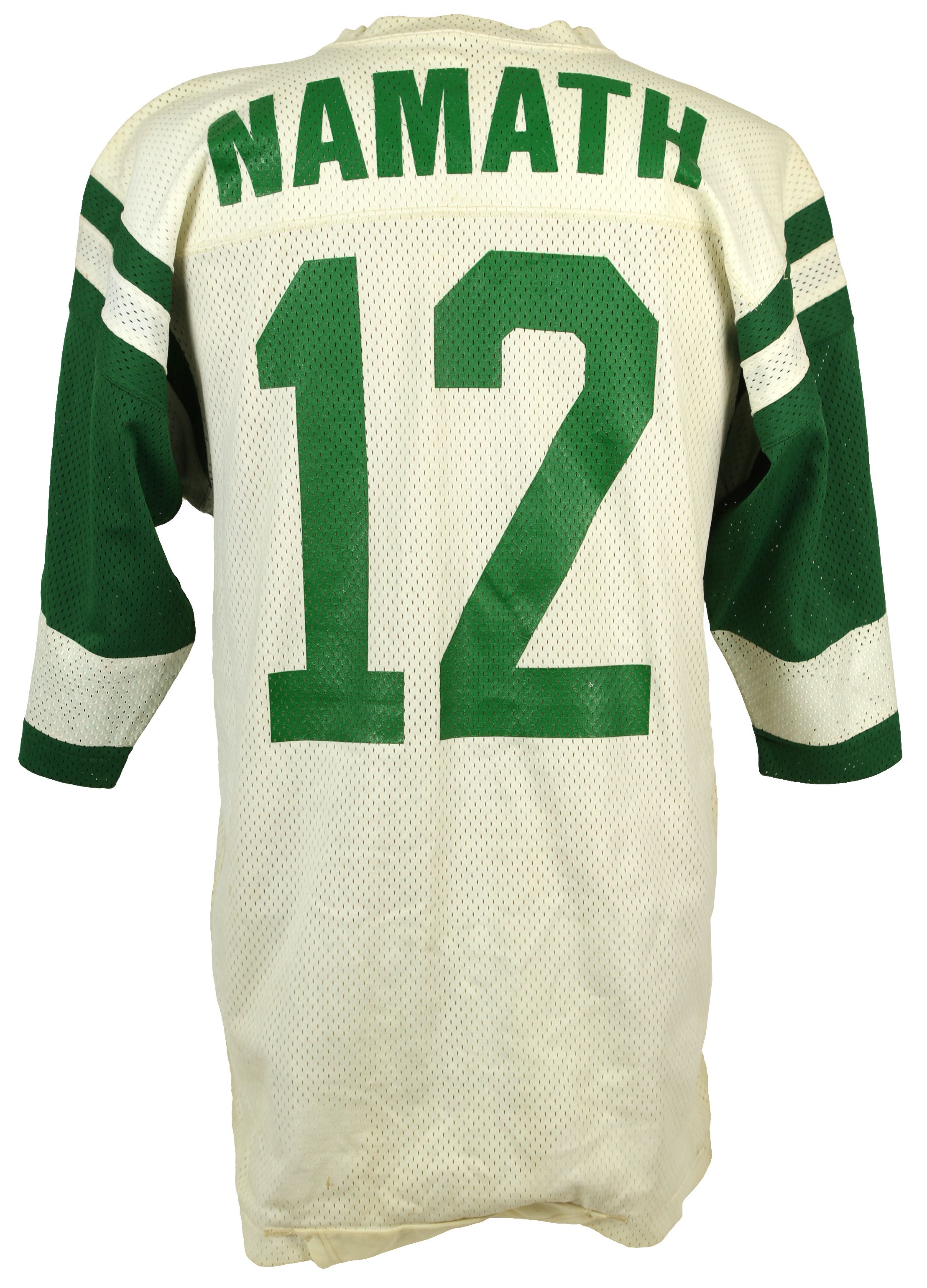 Lot Detail - 1973-75 Joe Namath New York Jets Game Worn Road ...