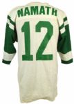 1973-75 Joe Namath New York Jets Game Worn Road Jersey (MEARS A8)
