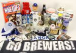 1970s-2000s Milwaukee Brewers / Baseball Memorabilia Collection - Lot of 165 w/ Rookie Cards, 1982 Brewers, Pujols Signature & More