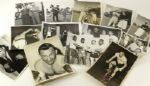 1948-1960 circa Carmen Basilio Personal Boxing Artifact Collection Grouping, Fight Contracts, Telegrams, Hickok money clip, decortive lighter, & more