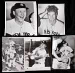 1961-63 New York Yankees Original Photography Collection - Lot of 8 w/ Tom Tresh, Ralph Houk, Johnny Sain & More