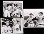 1961-63 New York Yankees Original Photography Collection - Lot of 8 w/ Tom Tresh, Ralph Houk, Johnny Sain & More