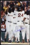 1980s Don Baylor Bret Saberhagen Dwight Evans Signed 8" x 12" Photo Collection - Lot of 3 (JSA)