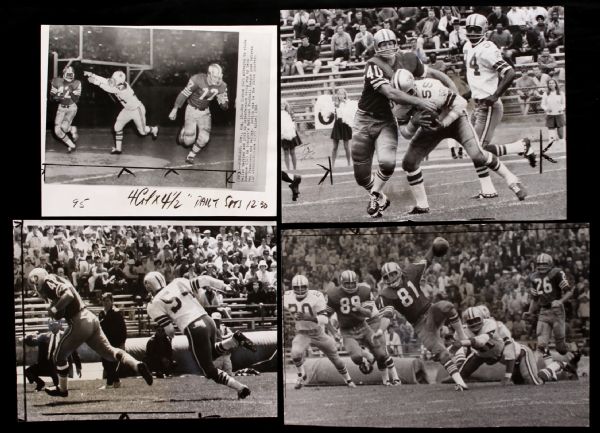 1964-69 San Francisco 49ers Original Photography Collection - Lot of 8