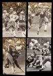1971-72 Dallas Cowboys Original Photography Collection - Lot of 8 w/ Roger Staubach, Mel Renfro, Calvin Hill & More