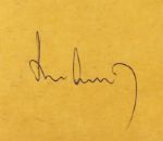 1960 John F. Kennedy President of the United States Signed Manila Envelope (JSA)