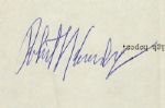 1960 Robert F. Kennedy Campaign Manager Signed High Hopes Lyric Sheet (JSA)