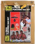 1980s Everlast 6 Piece Punching Bag Set w/ Original Box