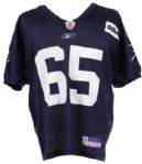 2002 Damien Woody New England Patriots Practice Worn Jersey (MEARS LOA/Team LOA)
