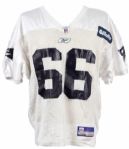 2002 Lonie Paxton New England Patriots Practice Worn Jersey (MEARS LOA/Team Pro Shop Tag)