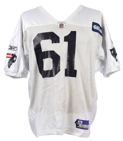 2005 Stephen Neal New England Patriots Practice Worn Jersey (MEARS LOA/Team LOA)