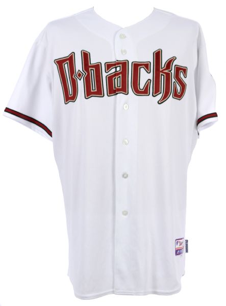 2010 Adam LaRoche Arizona Diamondback Signed Home Jersey (MLB Hologram)