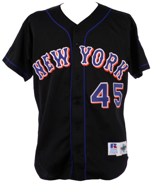 1999 John Franco New York Mets Game Worn Alternate Jersey (MEARS LOA)