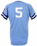 1977 George Brett Kansas City Royals Signed Game Worn Road Jersey HOF (MEARS A9.5/JSA) Earliest Known Jersey, 1:2 !!!