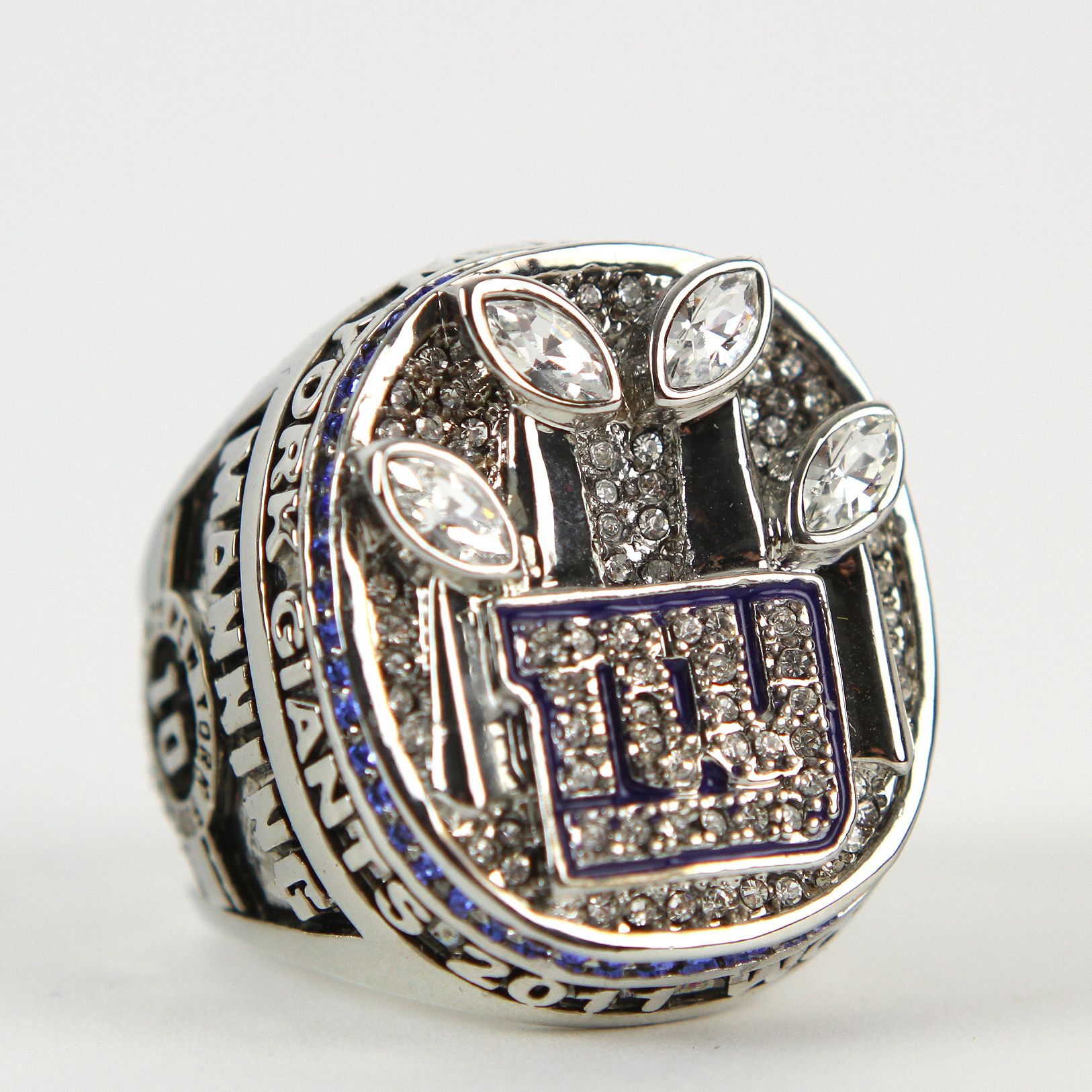Eli Manning 2012 New York Giants Super Bowl XLVI High-Quality Replica Ring  – KBK Sports