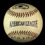1925 circa Walter Johnson Washington Senators Single Signed Baseball HOF (JSA) Traded for a Doughnut!