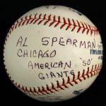 2000s Negro League Multisigned OML Selig Baseball w/ 10 Signatures Including Buck ONeil, BeBop Gordon & More (JSA)