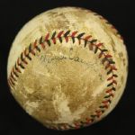 1932-33 Floyd "Arky" Vaughan Pittsburgh Pirates Single Signed ONL Heydler Baseball HOF (JSA) Early Playing Days