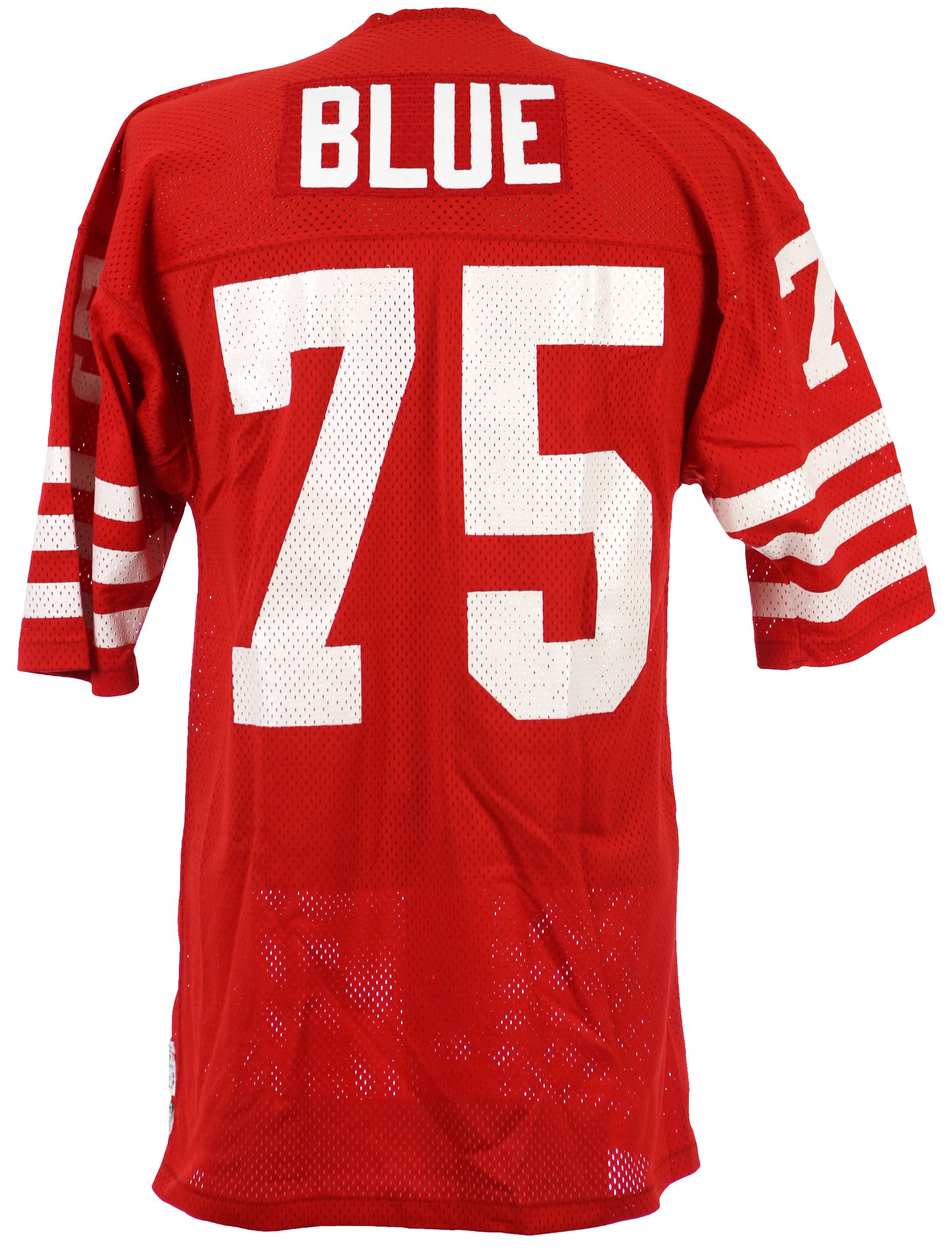 Blue 49ers jersey cheap
