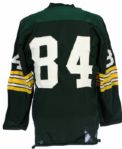 1971-72 circa Carroll Dale Green Bay Packers Game Worn Home Jersey (MEARS A9)