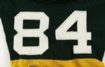 1971-72 circa Carroll Dale Green Bay Packers Game Worn Home Jersey (MEARS A9)