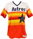 1980-82 Nolan Ryan Houston Astros Signed Home Jersey HOF (JSA)