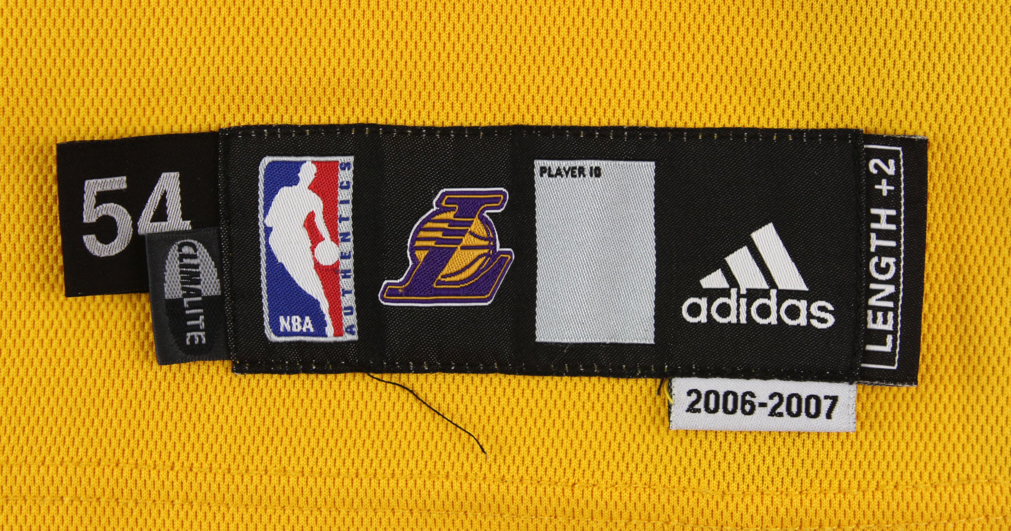 Lot Detail - 2007 Kobe Bryant Game Worn & Signed Los Angeles