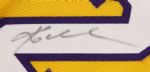 2007-08 Kobe Bryant Los Angeles Lakers Signed Game Worn Home Jersey (MEARS A10  /JSA / NBA Hologram) 