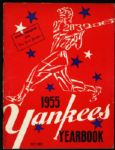 1955 New York Yankees Team Yearbook