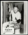 1950s Mickey Mantle New York Yankees 8" x 10" Rawlings Advisory Staff Promotional Photo