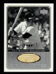 2000 Upper Deck Thurman Munson New York Yankees Master Collection Game Used Bat Piece #214/500