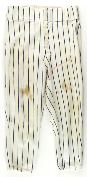 1980 Bobby Murcer New York Yankees Game Worn Home Pants (MEARS LOA)