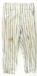 1980 Bobby Murcer New York Yankees Game Worn Home Pants (MEARS LOA)