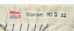 1980 Bobby Murcer New York Yankees Game Worn Home Pants (MEARS LOA)