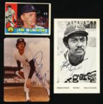 1960-80 Baseball Star Autographs Tom Seaver Rod Carew Catfish Hunter - Lot of 13 (JSA)