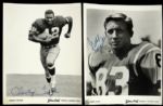 1970's Signed Football Basketball Photo Collection - Namath Grange Alworth Havlicek Lot of 12 (JSA)
