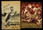 1970's Signed Football Basketball Photo Collection - Namath Grange Alworth Havlicek Lot of 12 (JSA)