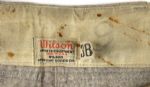 1947-59 Flannel Wilson Game Worn Baseball Road Uniform Pants