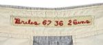 1967 Nelson Briles St. Louis Cardinals Game Worn Road Pants (MEARS LOA)