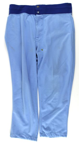 1977 Bruce Sutter Chicago Cubs Game Worn Road Pants (MEARS LOA)