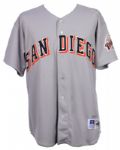 1998 Tony Gwynn San Diego Padres Signed Game Worn Road Jersey HOF (MEARS LOA/JSA)