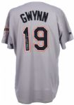 1998 Tony Gwynn San Diego Padres Signed Game Worn Road Jersey HOF (MEARS LOA/JSA)