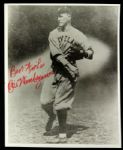 1914-85 Bill Wambsganss Signed Photo Cleveland Indians 8" x 10" (JSA) 