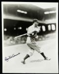 1929-90 Roger "Doc" Cramer Signed Black and White Photo Philadelphia Athletics 8" x 10" (JSA)