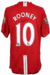 2008 Wayne Rooney Manchester United Signed Match Issued Jersey (MEARS LOA/Danny Boyes LOA)